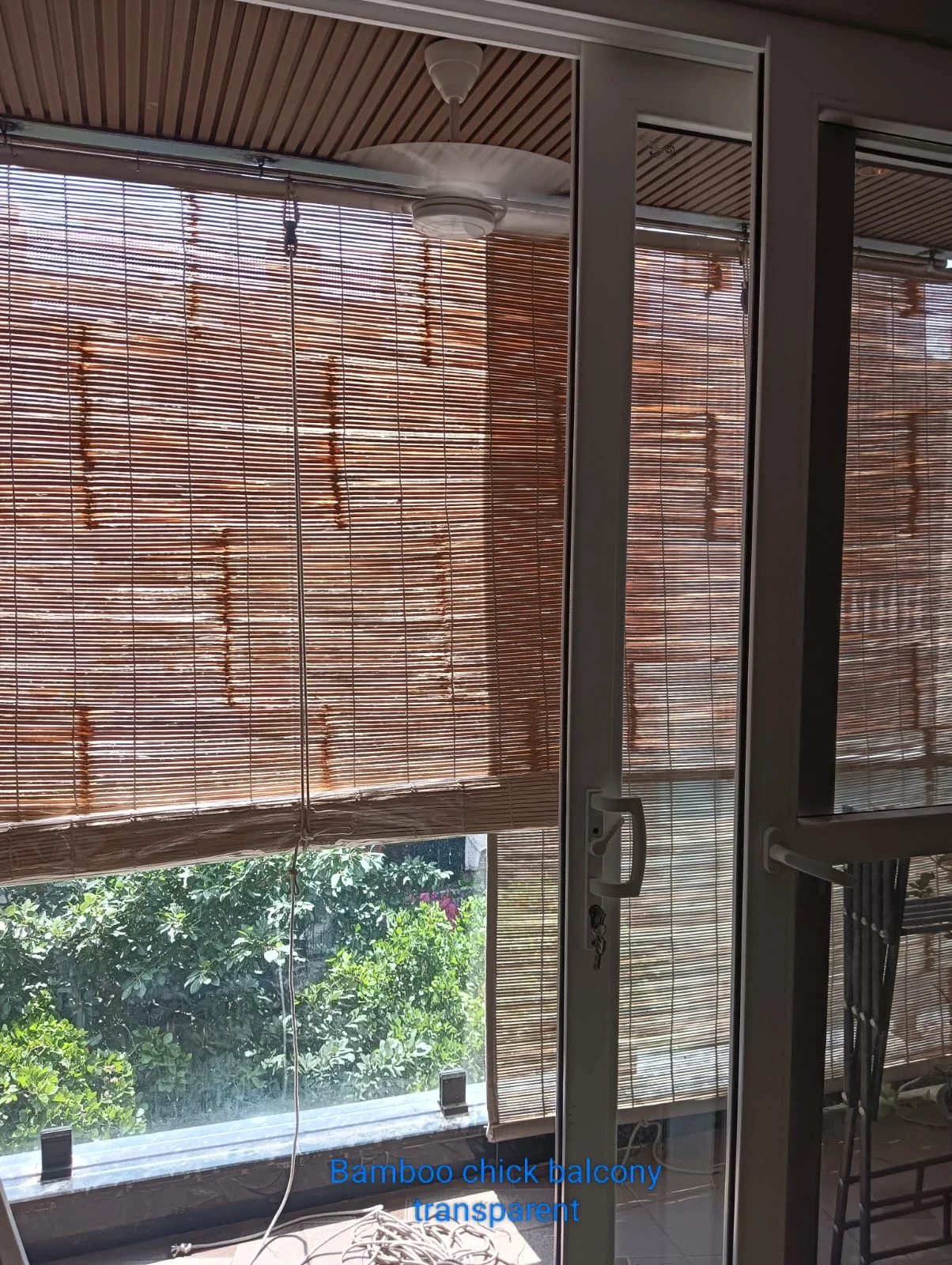 Bamboo Blinds Installation installation 4 in Delhi NCR Wide