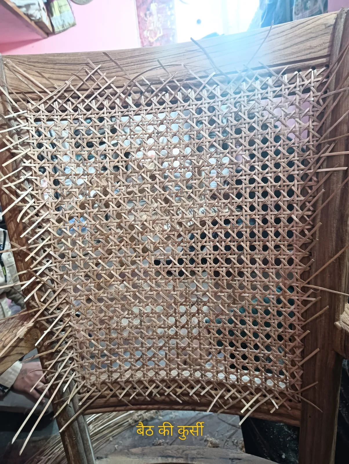 Bamboo Blinds for Patio installation 4 in Faridabad Residential