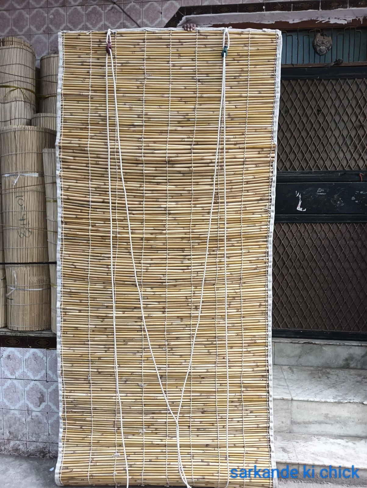 Bamboo Blinds for Terrace installation 5 in Faridabad & Neharpar